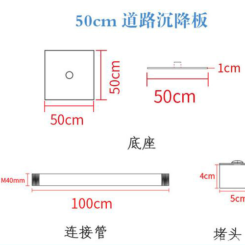 烟台沉降板规格型号如何选择？